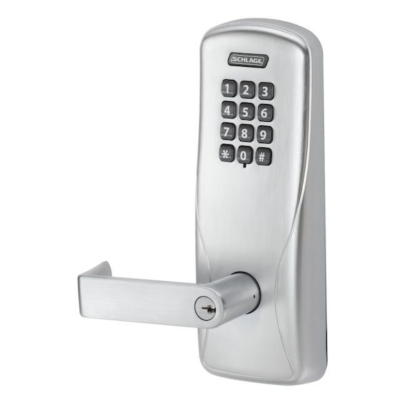 Standalone Keypad Programmable Electronic Lock Mortise Classroom / Storeroom Keypad Rhodes Lever wit